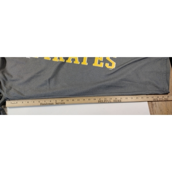 Pittsburgh Pirates drawstring waist gray joggers - Picture 8 of 9